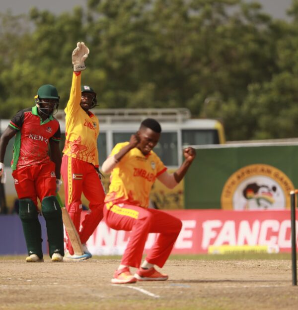 Men’s T20: Zimbabwe dominate their semifinal clash against Kenya to set up a repeat or revenge duel against Namibia at the African Games