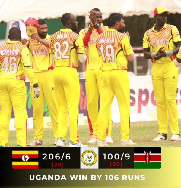 Uganda pick Bronze at 13th African Games Cricket after beating Kenya in the 3rd place match