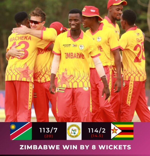 Zimbabwe takes double Glory home as the Chevrons beat Namibia to lift the African Games trophy